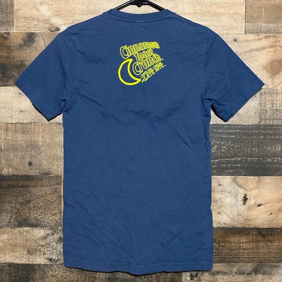 Cinnamon Toast Crunch Breakfast Cereal Double Sided T-Shirt Small Rare - Picture 2 of 2